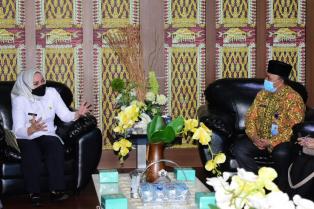 Bupati Musi Rawas Terima Kunjungan Kepala BKKBN Provinsi Sumsel